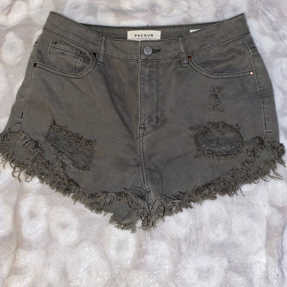 PacSun high rise Jean shorts